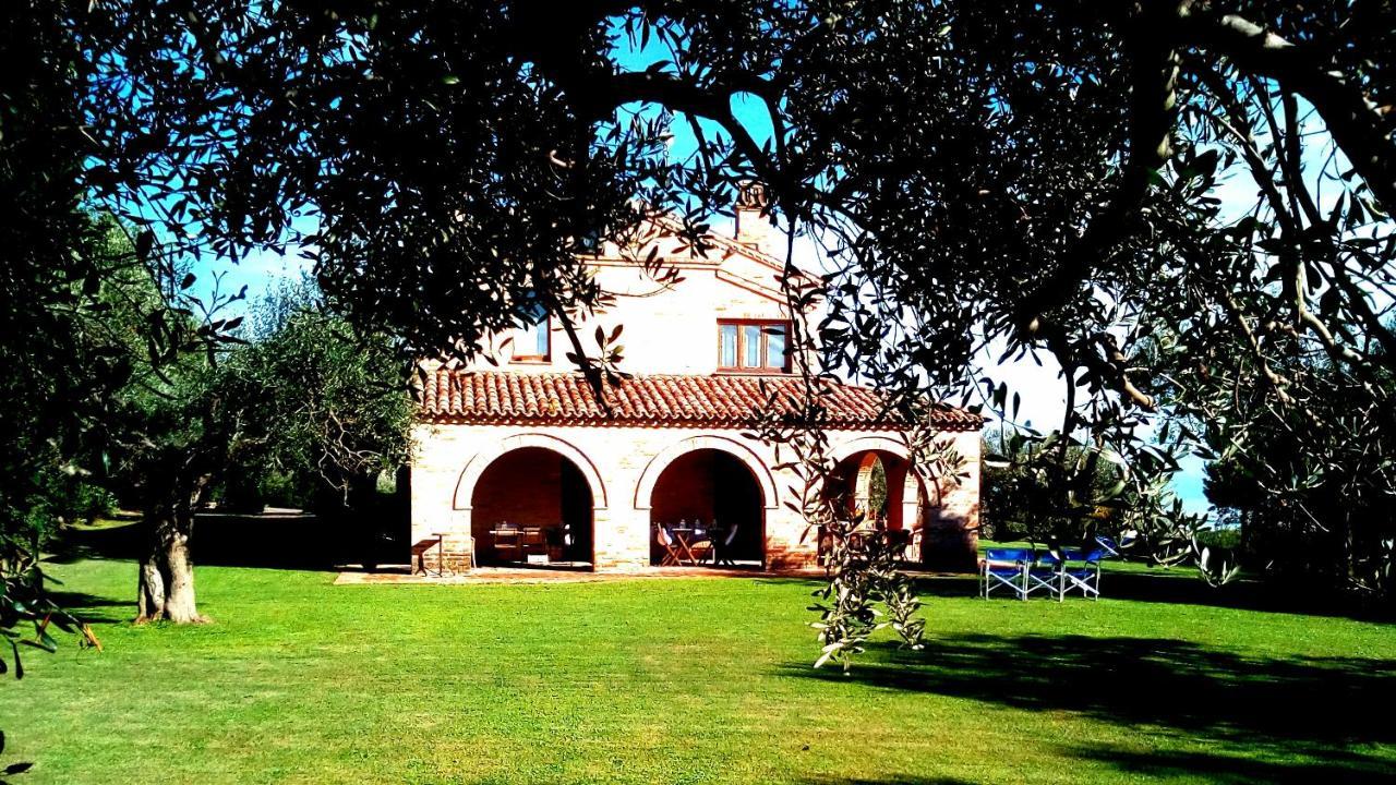 B&B La Casa Tra Gli Ulivi チヴィタノーヴァ・マルケ エクステリア 写真